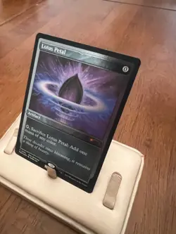 Lotus Petal Magic The Gathering 30th Anniversary Play Foil Etched Promo Card - Image 3