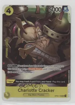 2023 One Piece Card Game: Pillars of Strength OP03 SR Charlotte Cracker - Image 1