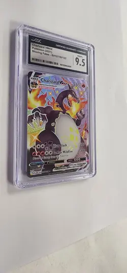 CGC 9.5 Pokemon Card: Charizard Vmax SV107/SV122 - Image 3