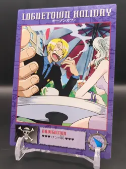 Sanji #36 One Piece Carddass Masters Card 2000 Bandai Japanese TCG CCG JUMP B1 - Image 3