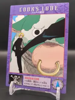 Sanji Mohmoo #35 One Piece Carddass Masters Card 2000 Bandai Japanese TCG CCG B1 - Image 1
