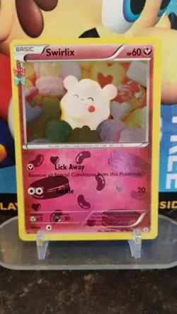 SWIRLIX Generation XY Series POKEMON Reverse Holo 2016 Trading Card RC19/RC32 - Image 1