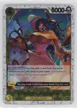 2024 One Piece Card Game: Premium PRB-01 Reprint Pirate Foil Charlotte Smoothie - Image 1