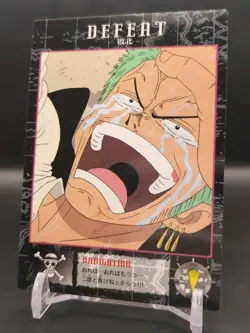 Roronoa Zoro #29 One Piece Carddass Masters Card 2000 Bandai Japanese TCG CCG B1 - Image 1