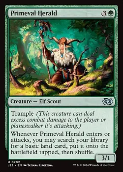 Primeval Herald x1 1x Foundations Jumpstart J25 NM MTG - Image 1