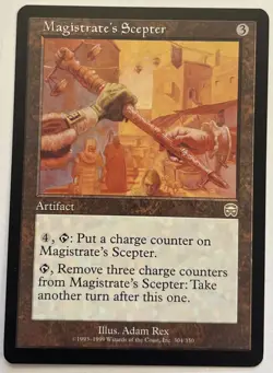 MTG Magistrate's Scepter x1 Mercadian Masques, Magic the Gathering✅NM - Image 1