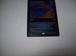 MTG Foil Etched Fierce Guardianship NM Commander Masters Free Ship & Tracked - Image 3