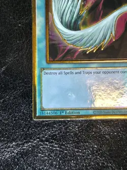 YUGIOH HARPIES FEATHER DUSTER MAGO-EN042 GOLD 1ST ED NM - Image 2