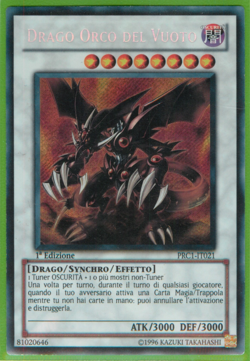 DRAGO ORCO DEL VUOTO • (Void Ogre Dragon) • Segreta • PRC1 IT021 • 1Ed • Yugioh! - Image 1