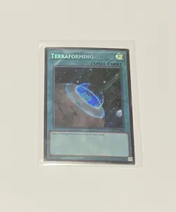 Yu-Gi-Oh! Terraforming #LCKC-EN090 Secret Rare (NM) - Image 1