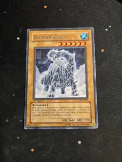 Frostosaurus STON-EN002 Rare Strike of Neos Yu-Gi-Oh 1st Edition NM - Image 1