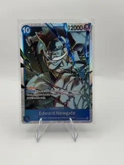 One Piece CCG Edward Newgate Op13-042 NM/M Holo Foil SP - Image 2