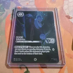 Disney Lorcana Hades Looking for a Deal Iconic 242/204 Character Card English - Image 1