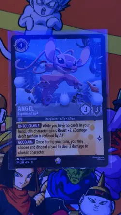 Disney Lorcana Winterspell 191/204 Angel Experiment 624 Legendary L.10 - Image 1