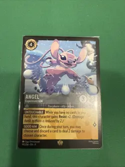 Angel - Experiment 624 191/204 Legendary Non-Foil Winterspell NM Disney Lorcana - Image 1