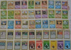 50 Card Near Complete Pokemon - Base Set - Bundle Joblot. WOTC. inc Rares - Image 1