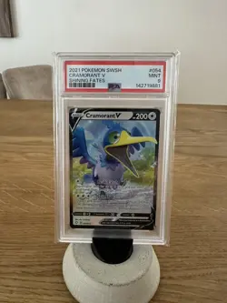 Pokemon TCG Karte Cramorant V 054 / 072 PSA 9 Shining Fates V Pokemon Card 2021 - Image 1