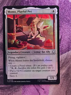 Momo, Playful Pet 30 Avatar: The Last Airbender Magic: The Gathering Foil NM - Image 1