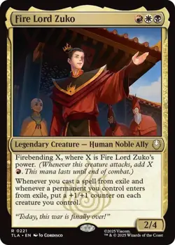 Fire Lord Zuko [Avatar: The Last Airbender] MTG - Image 1