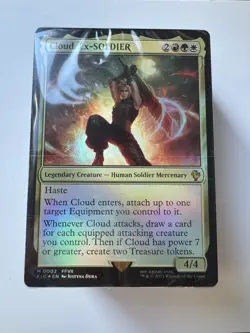 Magic The Gathering Final Fantasy VII 7 Commander Deck - Limit Break - Deck Only - Image 1