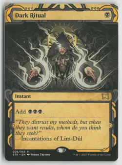 Dark Ritual Lightly Played 26 Strixhaven: Mystical Archives Magic: The Gathering - Image 1