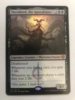 Sheoldred, the Apocalypse-Dominaria United-Foil-Magic The Gathering-MTG-NM - Image 1