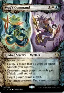 Sygg's Command (Showcase) Lorwyn Eclipsed ECL Normal NM - Image 1
