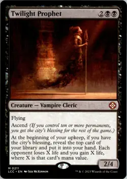 Twilight Prophet The Lost Caverns of Ixalan Magic: The Gathering NM - Image 1