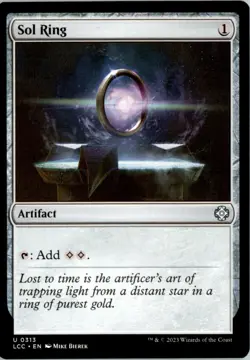 Sol Ring Uncommon | The Lost Caverns of Ixalan Magic: The Gathering NM - Image 1