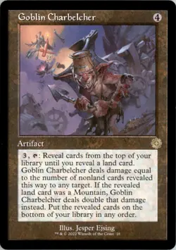 Goblin Charbelcher The Brothers' War: Retro Frame Artifacts BRR Normal NM - Image 1