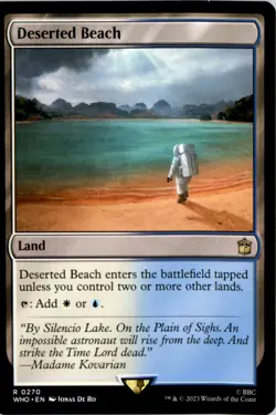 Deserted Beach Universes Beyond: Doctor Who WHO Normal NM - Image 1