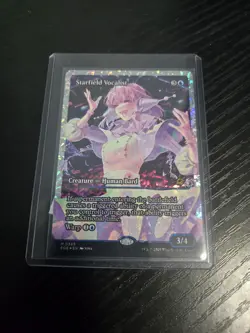 Starfield Vocalist (Showcase) (Fracture Foil) Edge of Eternities Foil 385 MTG - Image 1