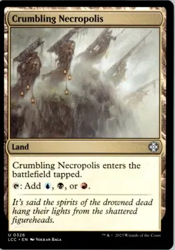 Crumbling Necropolis The Lost Caverns of Ixalan Magic: The Gathering NM - Image 1