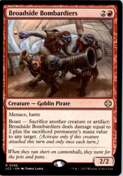 Broadside Bombardiers The Lost Caverns of Ixalan Magic: The Gathering NM - Image 1