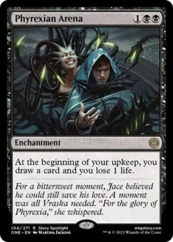 MTG English Phyrexian Arena NM Foil Phyrexia: All Will Be One - Image 1