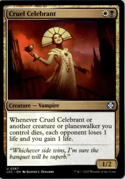 Cruel Celebrant The Lost Caverns of Ixalan Magic: The Gathering NM - Image 1