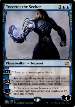 Tezzeret the Seeker Modern Masters 2015 MM2 Normal NM - Image 1