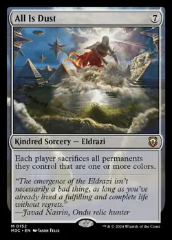 1x All Is Dust - Ripple Foil NM-Mint, English Commander: Modern Horizons 3 MTG M - Image 1