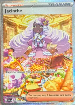 Jacinthe 122/088 Perfect Order Pokemon TCG Special Illustration Rare SIR - Image 1