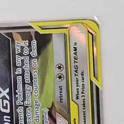 Pokemon Espeon & Deoxys GX TAG TEAM Promo Full Art SM240 Holo 260HP - Image 3