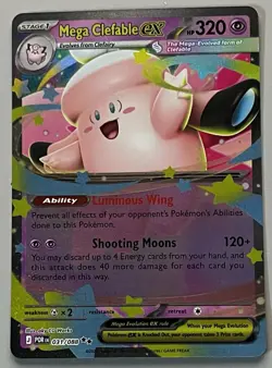 Pokemon Perfect Order Mega Celfable ex Stage 1 Double Rare HoloFoil #031/088 - Image 1