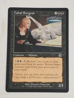 MTG Cabal Surgeon (Torment/Black/C) - BGM - Image 1