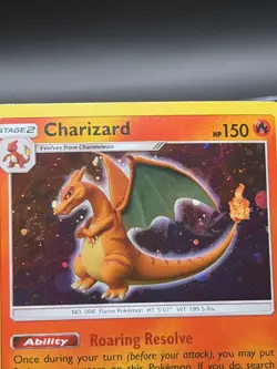 [LP] Charizard SM226 Black Star Promo 2019 Sun & Moon Pokemon Card SWIRL 🌀 - Image 3