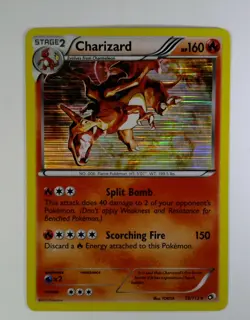 NM Excellent pokemon charizard 19 Legendary Treasures NM - Image 1