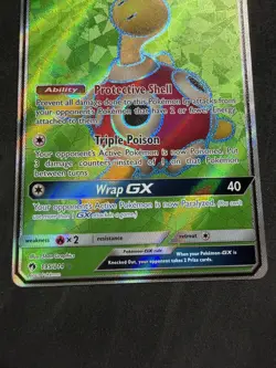 Pokemon Shuckle GX Full Art Ultra Rare Holo SM-Lost Thunder 195/214 Nm Vry Clean - Image 3