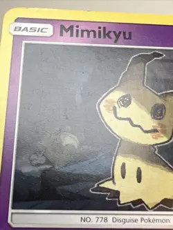 MP- Mimikyu 58/145 Non-Holo SM Guardians Rising Deck Exclusives Pokemon Card - Image 5