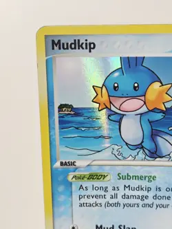 Mudkip 57/100 Reverse Holo Stamped - EX Crystal Guardians - Pokemon Card 2006 LP - Image 3