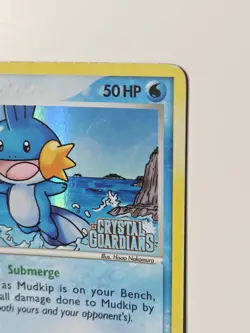 Mudkip 57/100 Reverse Holo Stamped - EX Crystal Guardians - Pokemon Card 2006 LP - Image 4