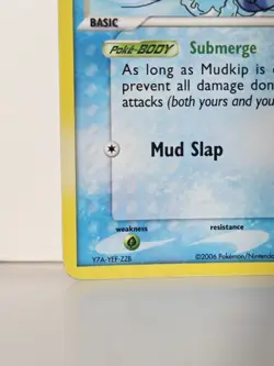 Mudkip 57/100 Reverse Holo Stamped - EX Crystal Guardians - Pokemon Card 2006 LP - Image 5
