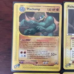 Pokemon TCG E-Reader Regular Rare Vintage 2002/2003 Nine Card Lot NM - Image 1